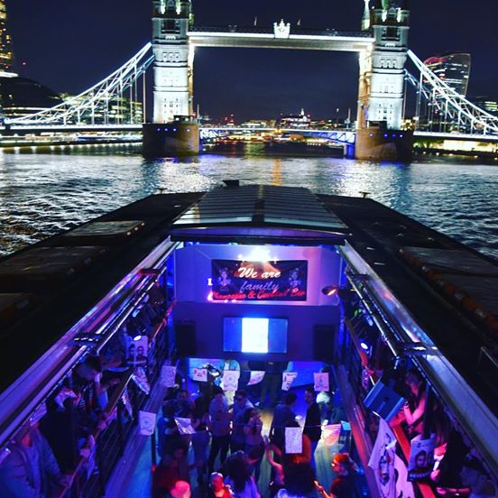 Upgrade to VIP 'best seat in the house tickets' for the Jewel of London New Year's Eve boa party cruise.