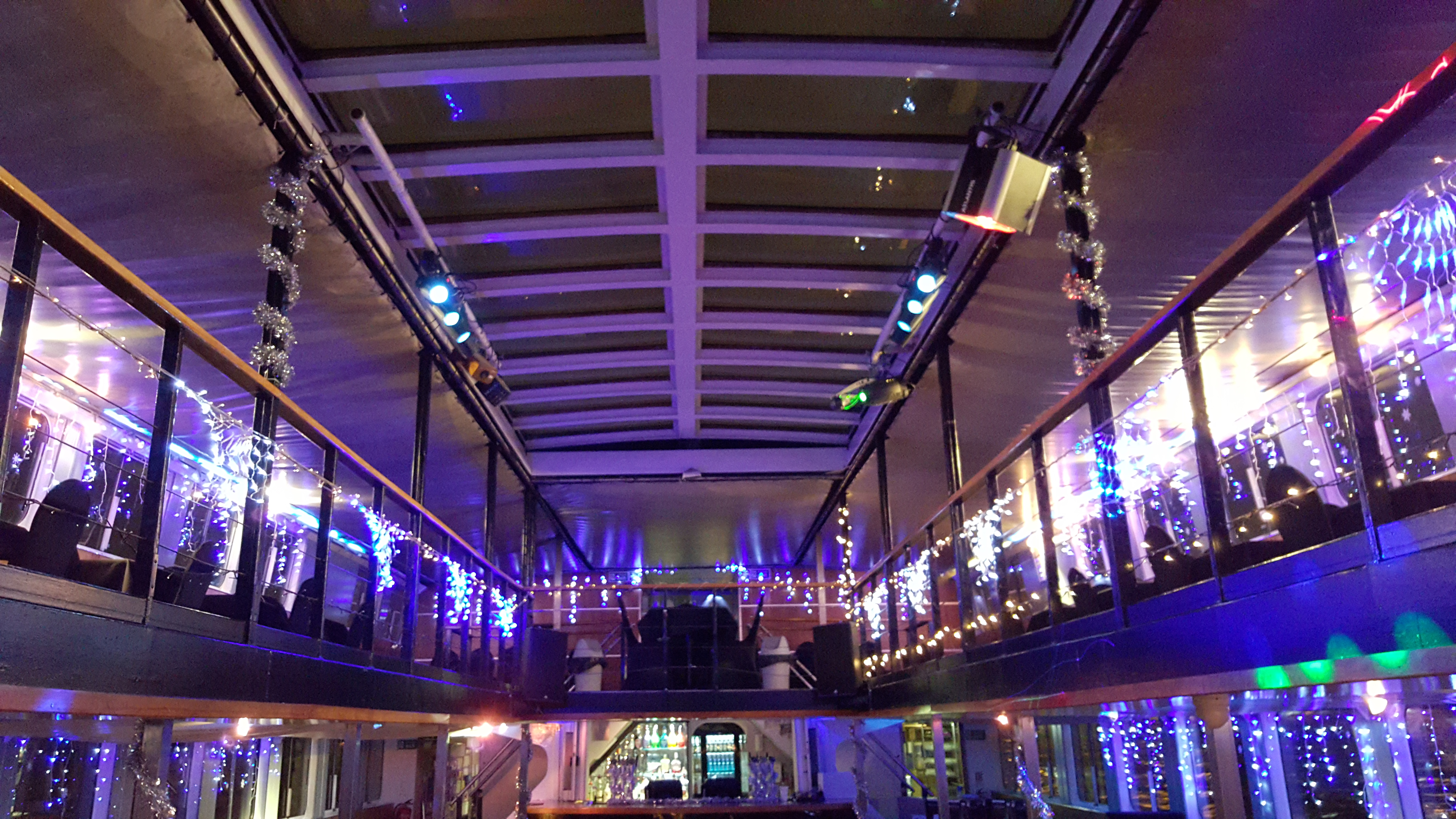 Enjoy incredible views of London's New Year's Eve fireworks through the Jewel of London's retractable glass sun roof.