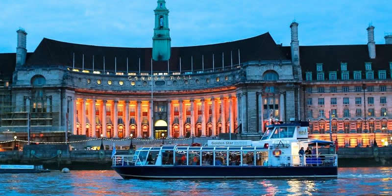 The Golden Star Party Boat is one of London's most popular Thames boats